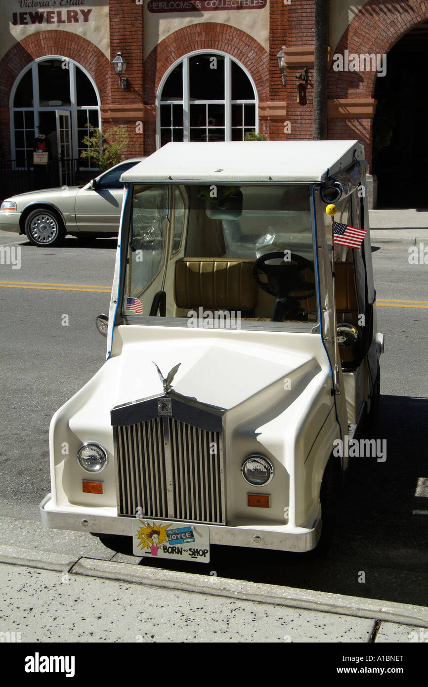 rolls royce golf buggy