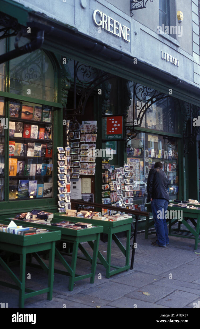 Greene s bookstore in Dublin Ireland Stock Photo Alamy