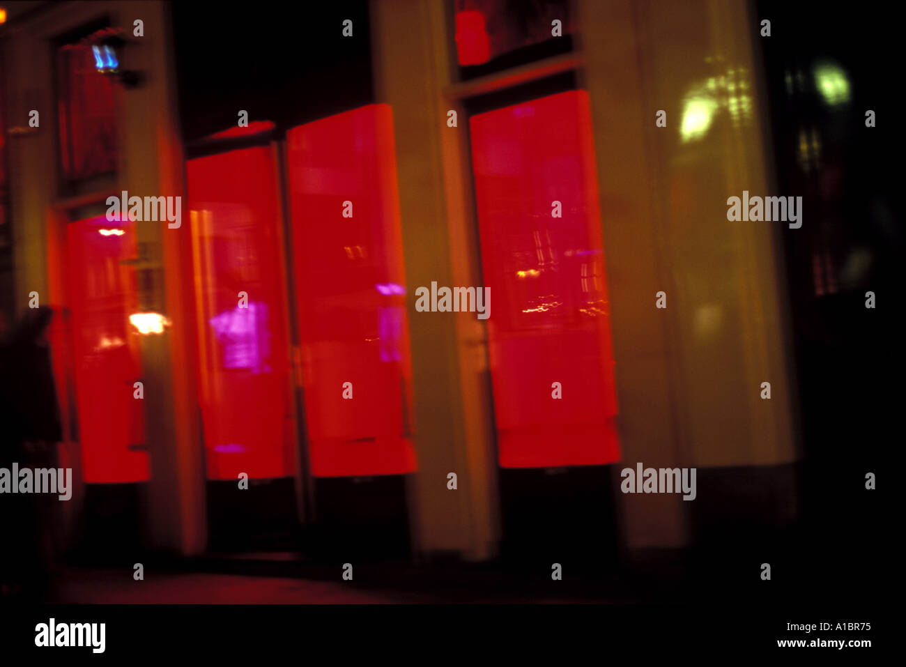 Red Light District in Amsterdam the Netherlands Stock Photo Alamy