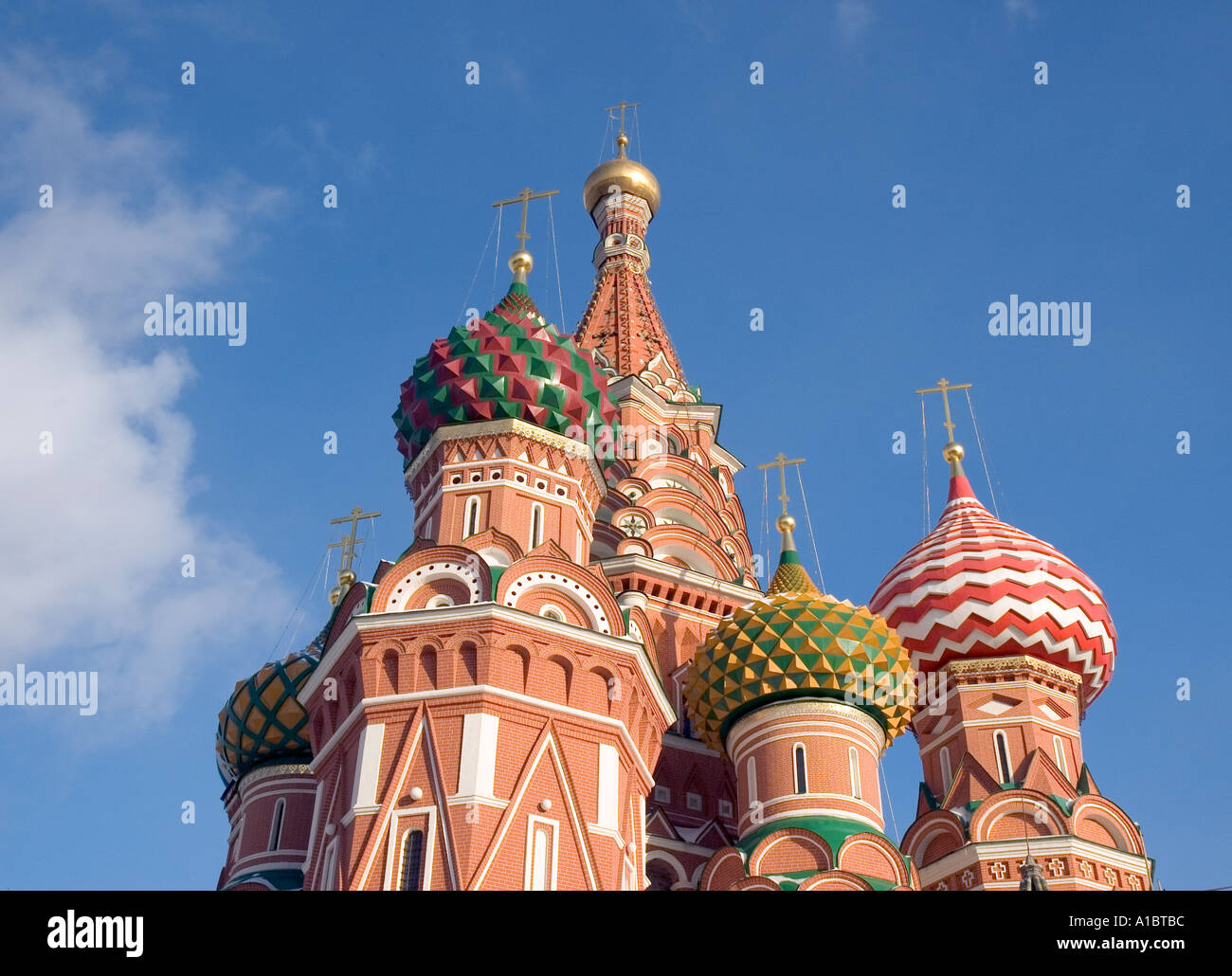 Saint Basil s Cathedral in Red Square Moscow Stock Photo - Alamy