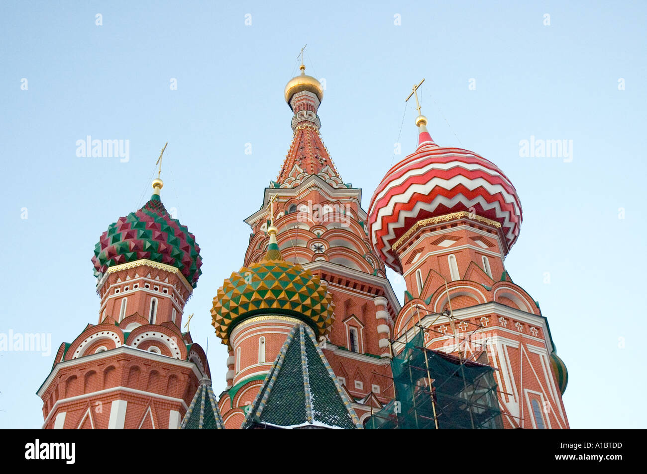 Saint Basil s Cathedral in Red Square Moscow Stock Photo - Alamy