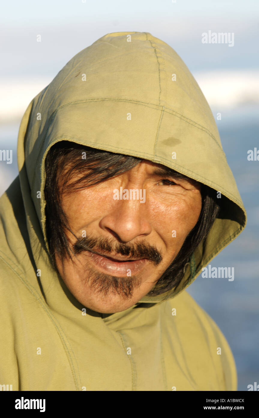 Inuit hunter Harry Ittusardjuat resident of Igloolik or Iglulik Nunavut