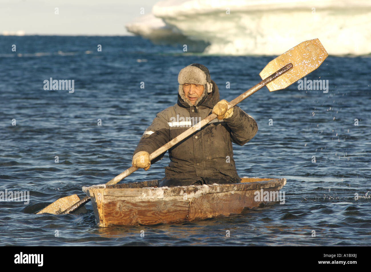 Inuit kayak hi-res photography and images Alamy