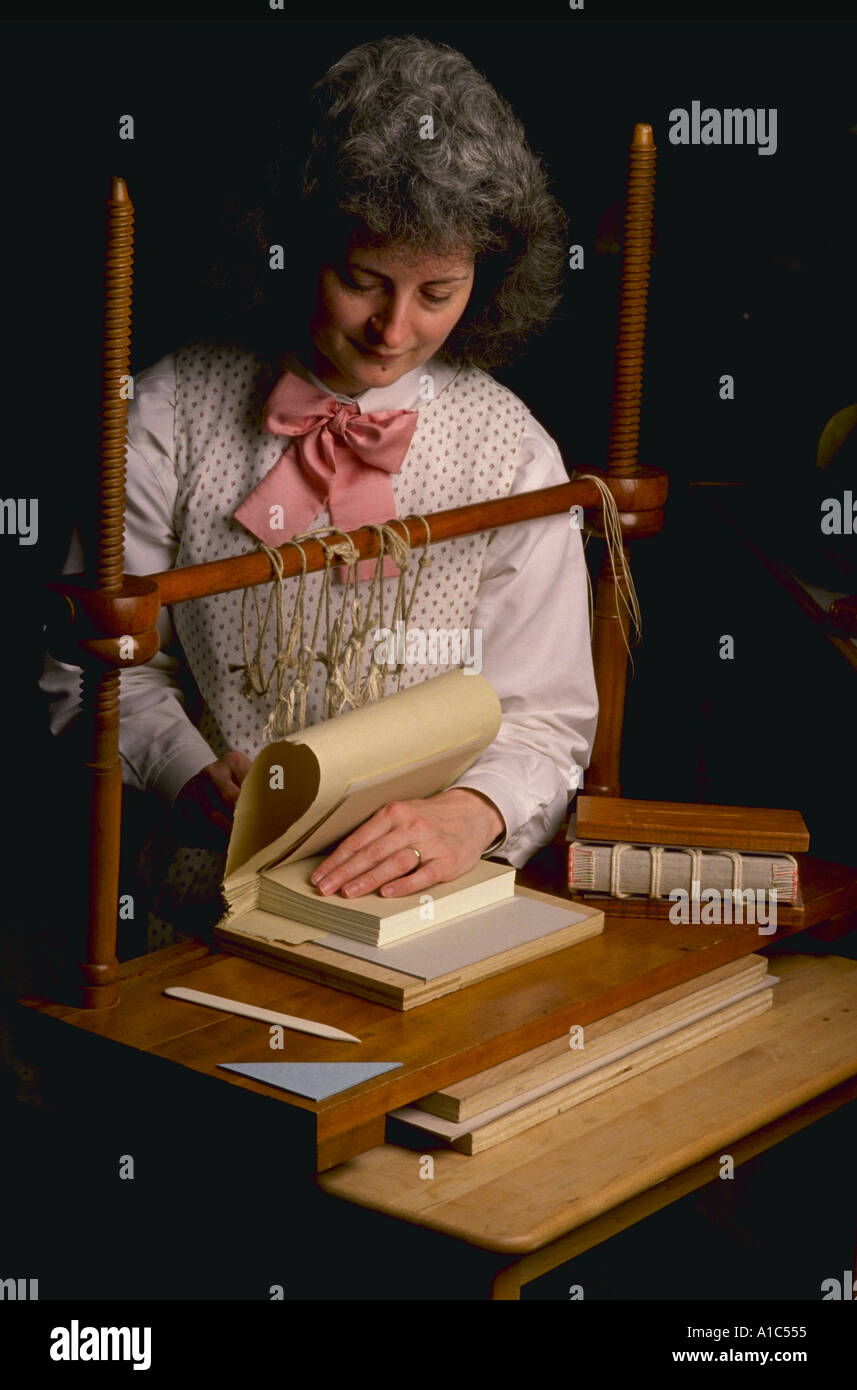 Book binding hires stock photography and images Alamy