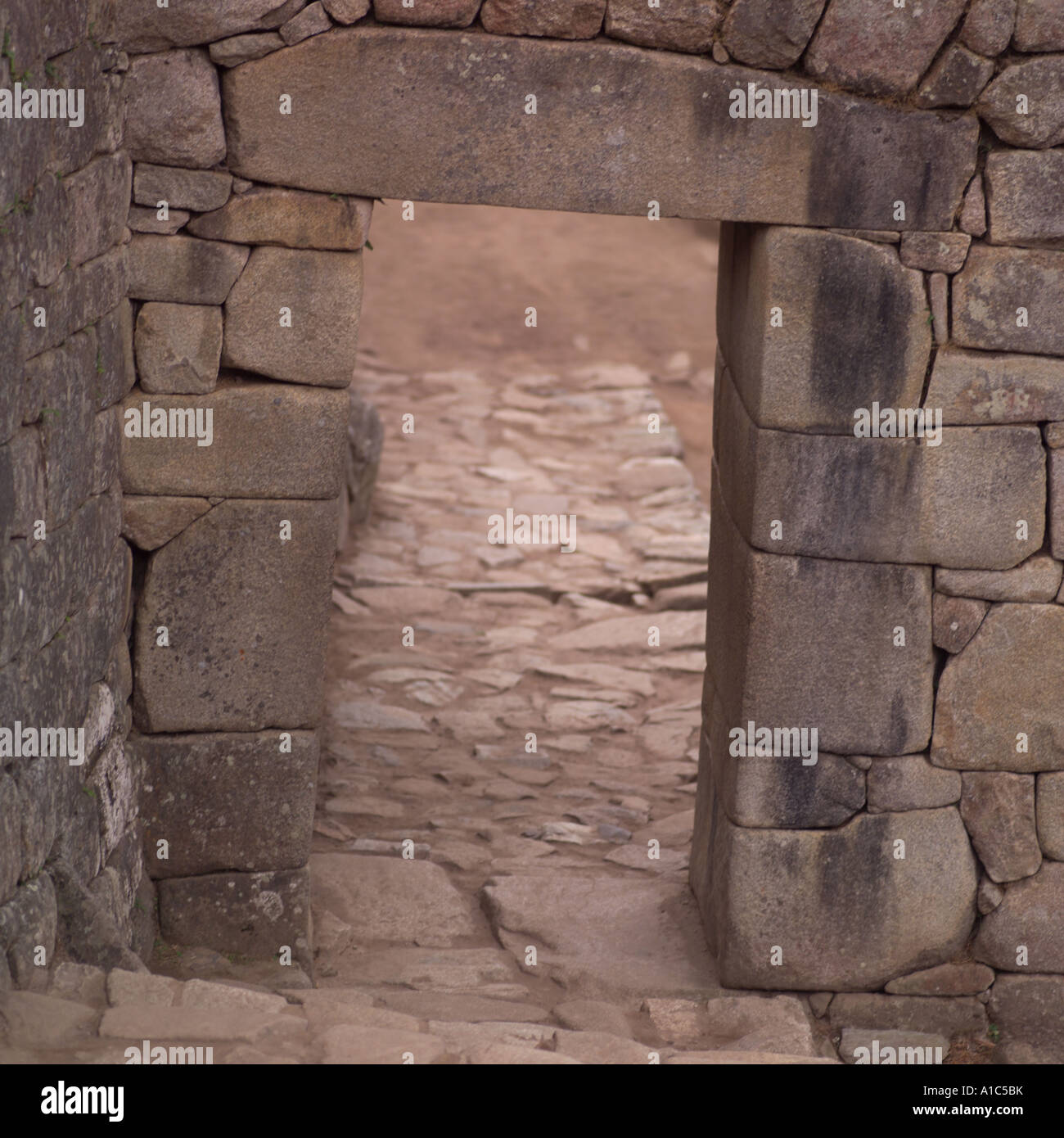 Machu picchu entrance hi-res stock photography and images - Alamy