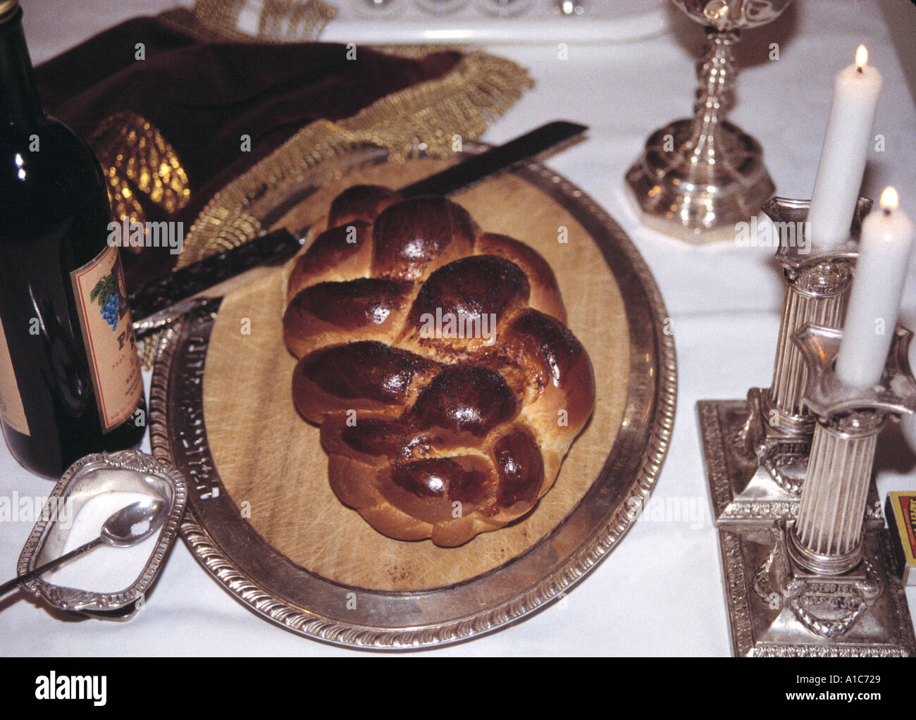 Shabbat Table Stock Photos & Shabbat Table Stock Images - Alamy