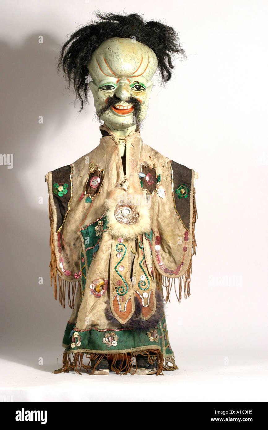 Chinese hand puppet Stock Photo Alamy