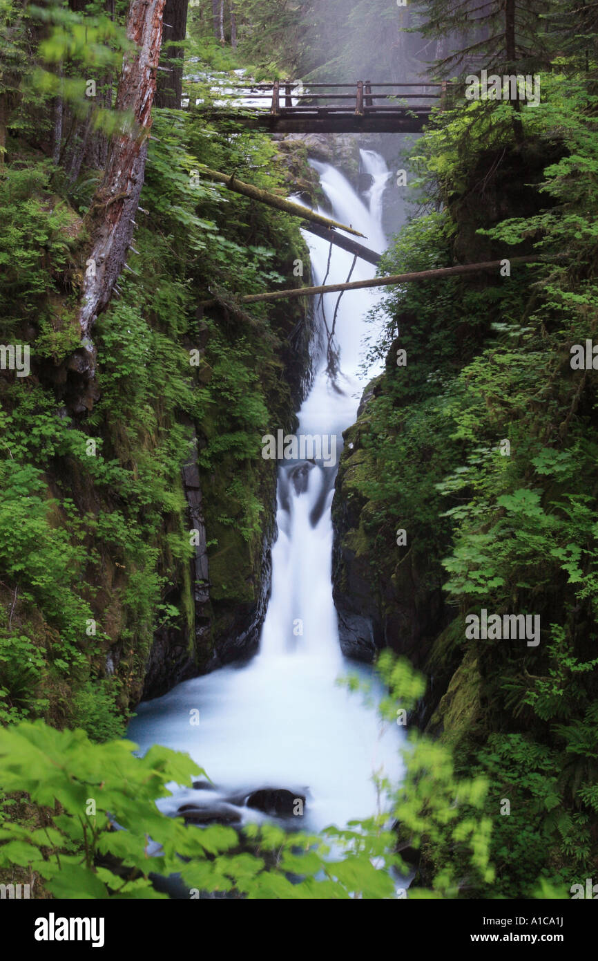 Sol Duc Falls Sol Duc River Sol Duc Valley Usa Washington Olympic