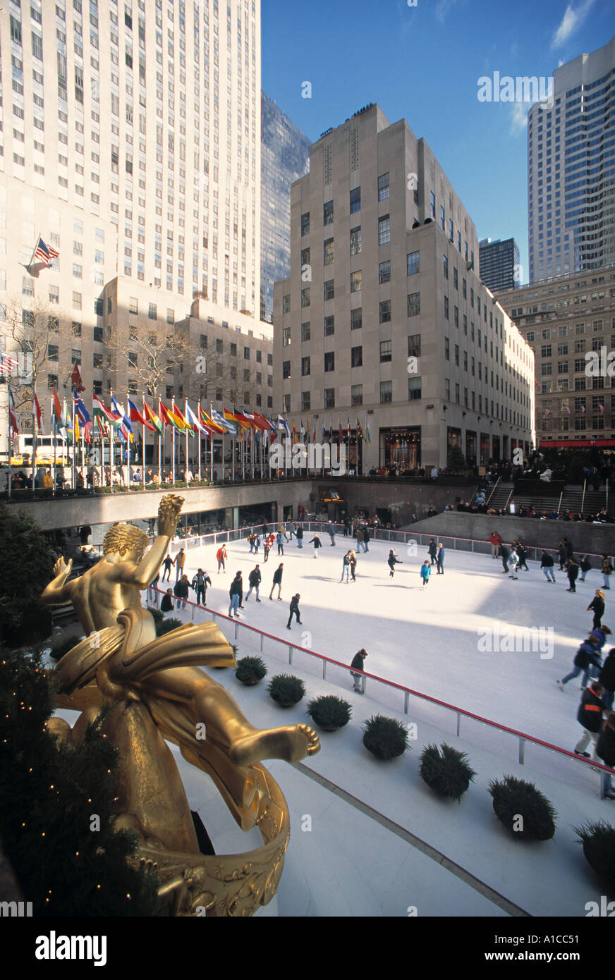 Rockefeller Centre, Manhattan, New York, USA Stock Photo