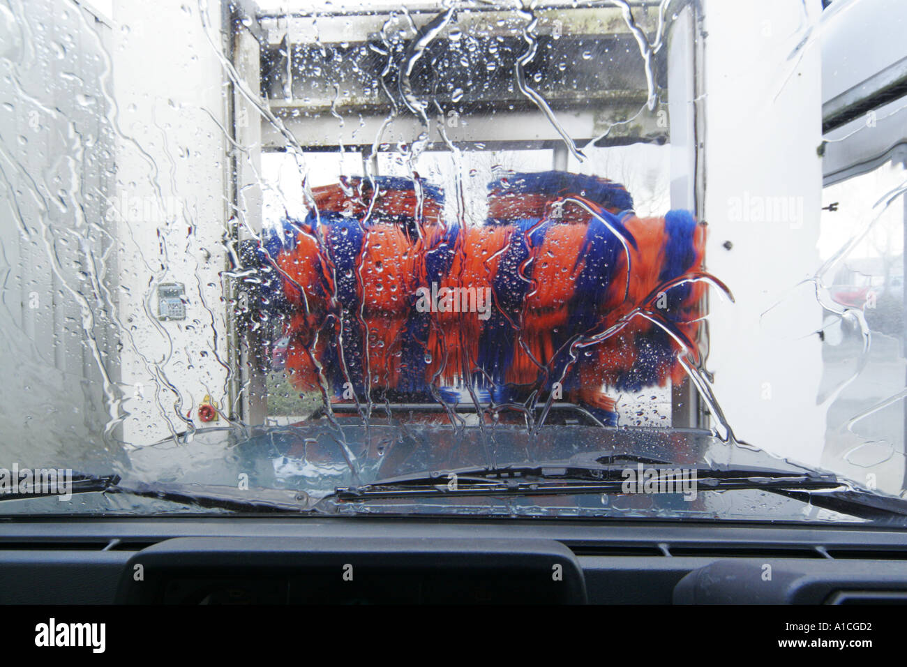 Automatic Car wash Stock Photo Alamy