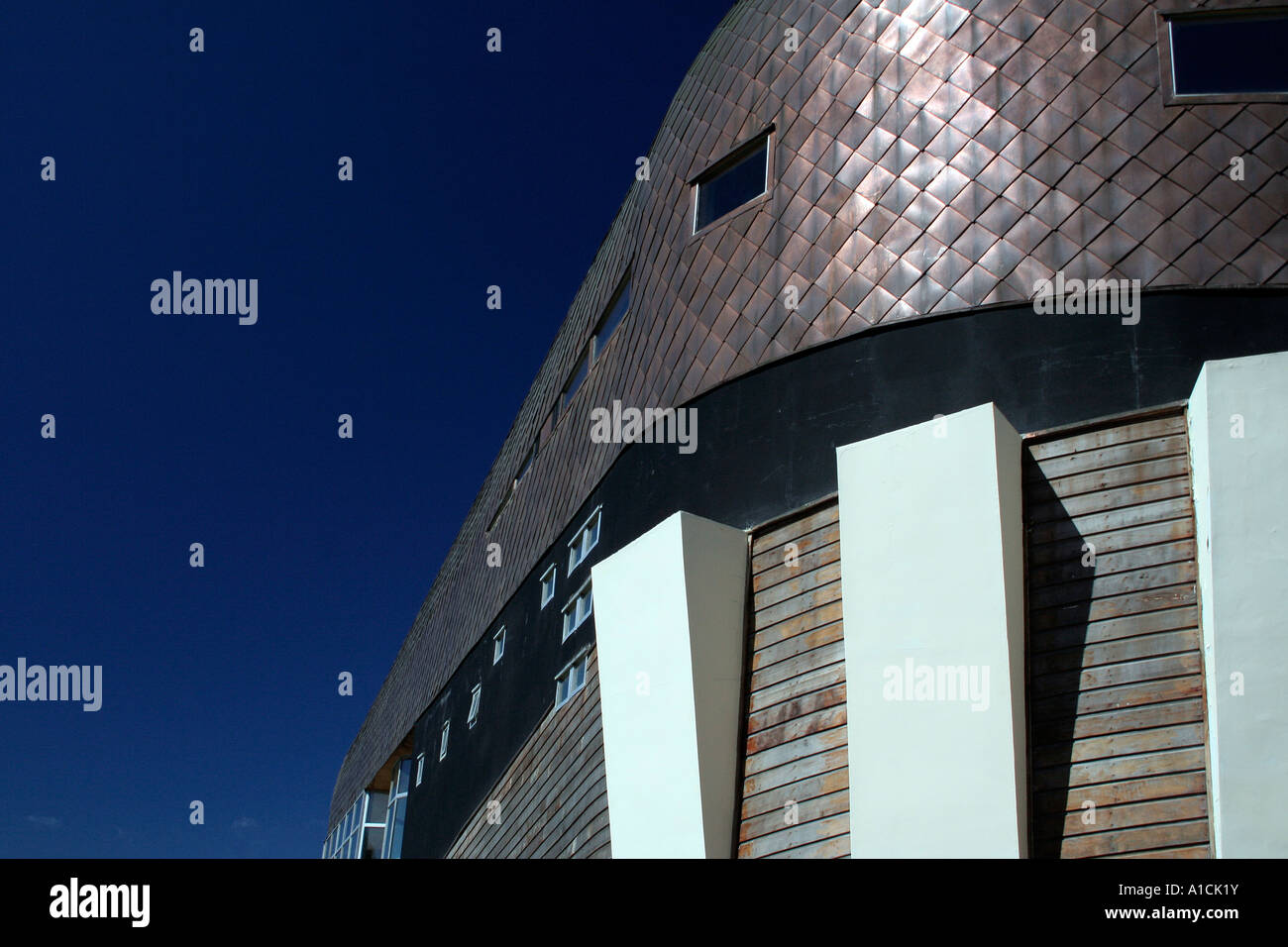 Museo y archivo de Castro, Chiloe, Chile, South America Stock Photo