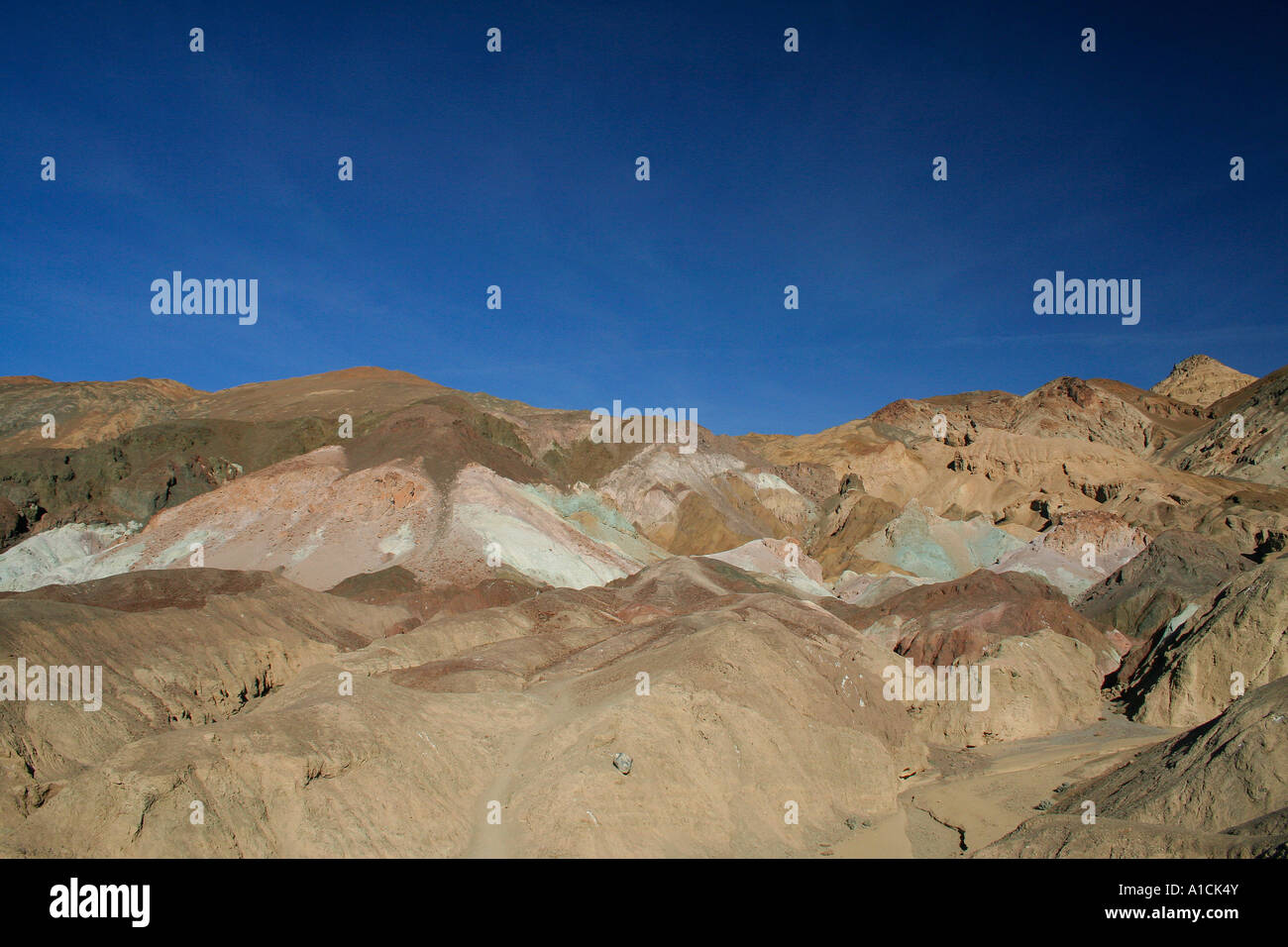 Artists Palette, Red Rock Canyon, California, USA Stock Photo