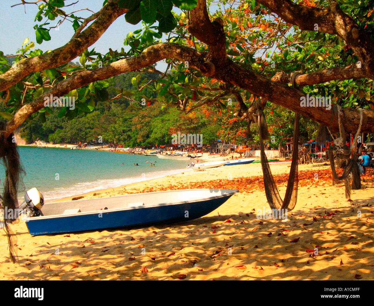 Teluk Nipah beach Pulau Pangkor island Malaysia Stock Photo