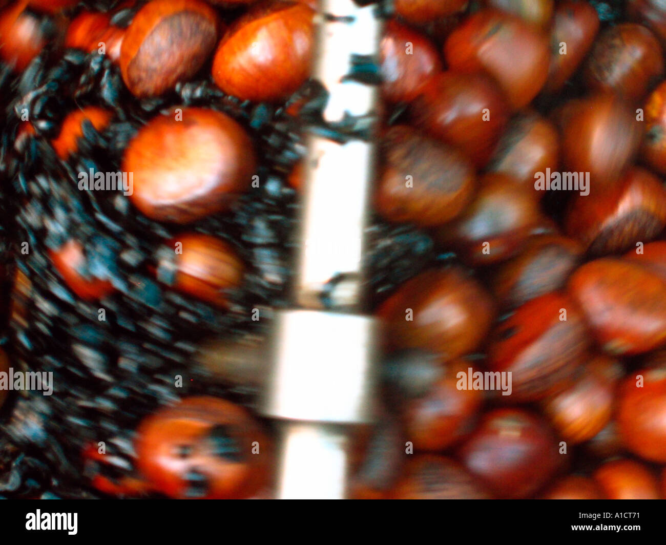 Roast Chestnut Chestnut Roasting Machine High Resolution Stock Photography And Images Alamy