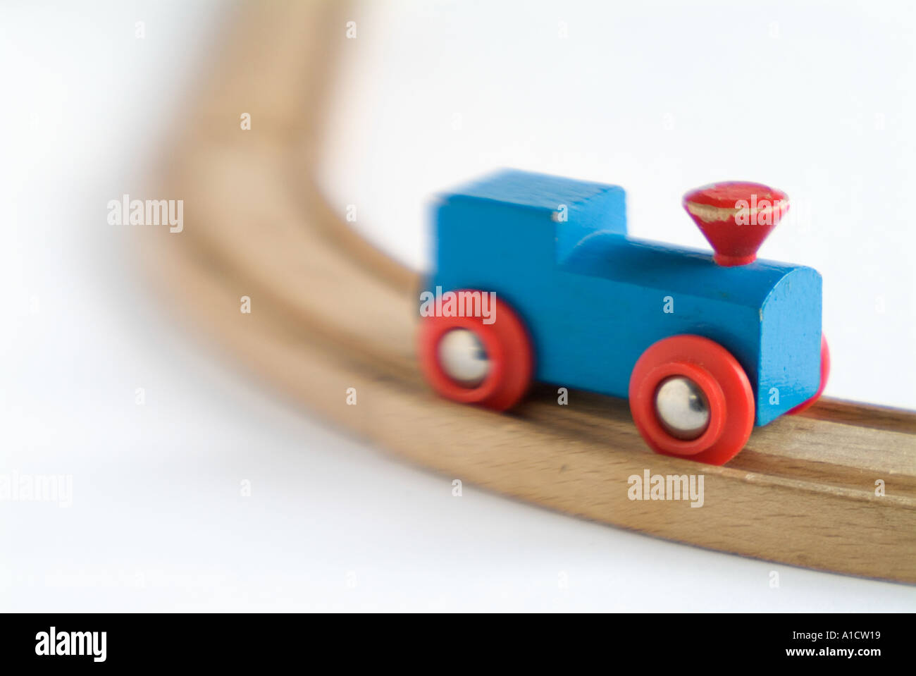 small wooden train