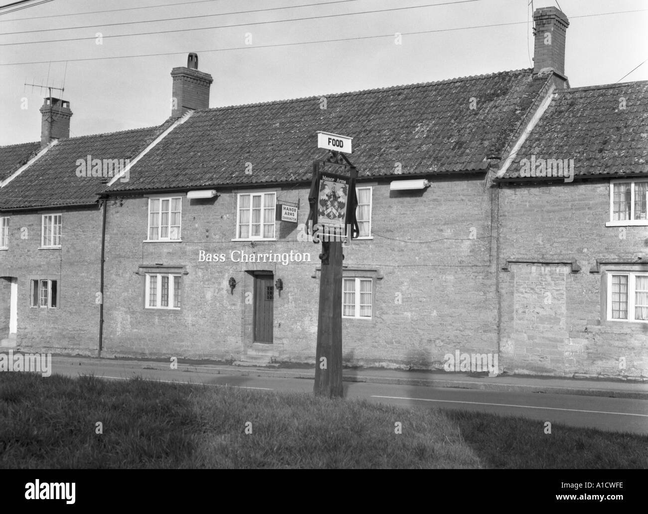 Manor Arms North Perrott Somerset england 1974 in 6x6 no 0016 Stock Photo