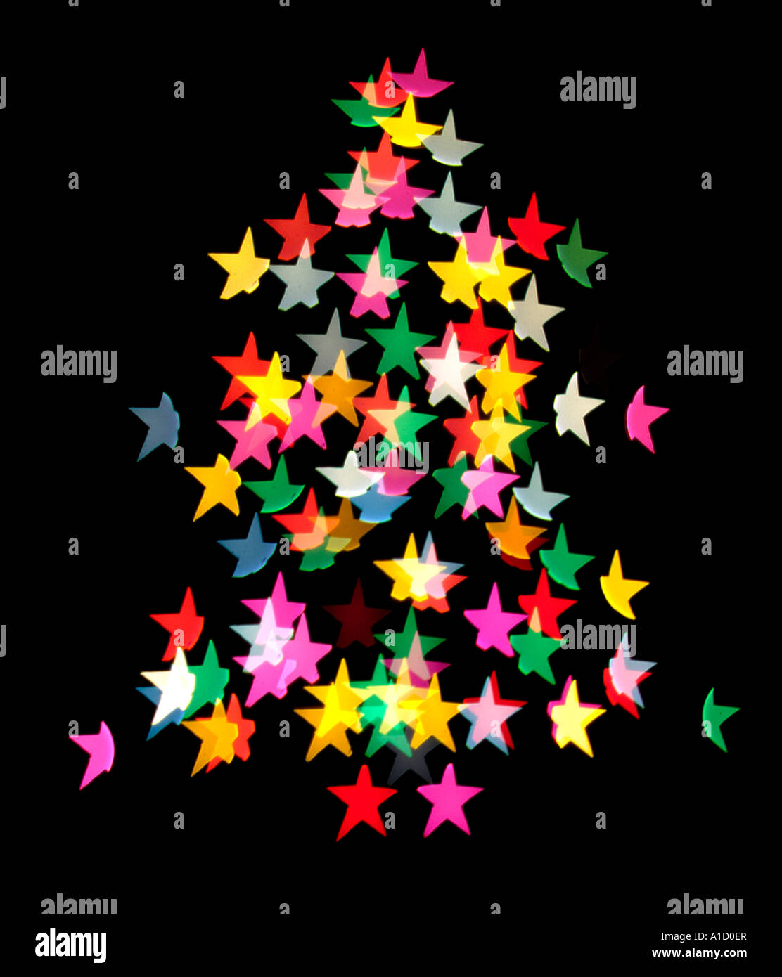 Christmastree silhouette hi-res stock photography and images - Alamy
