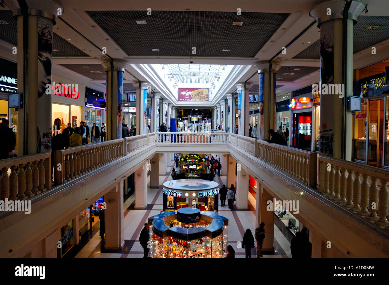Kiev Shopping Mall Stock Photo