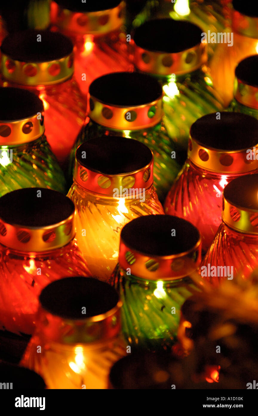 Candle lights Stock Photo