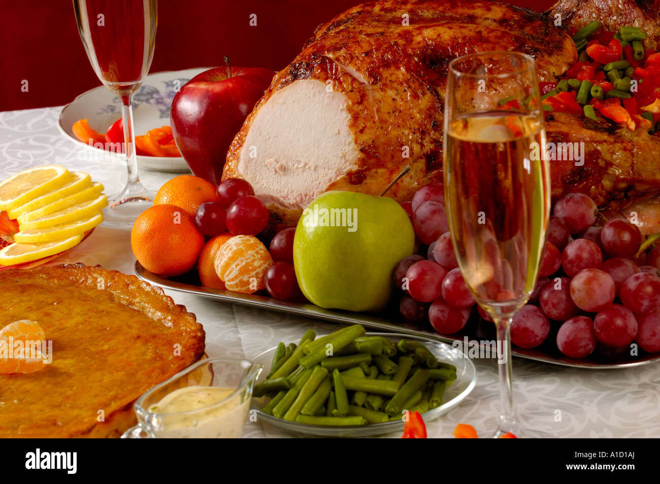 Thanksgiving Turkey Stock Photo