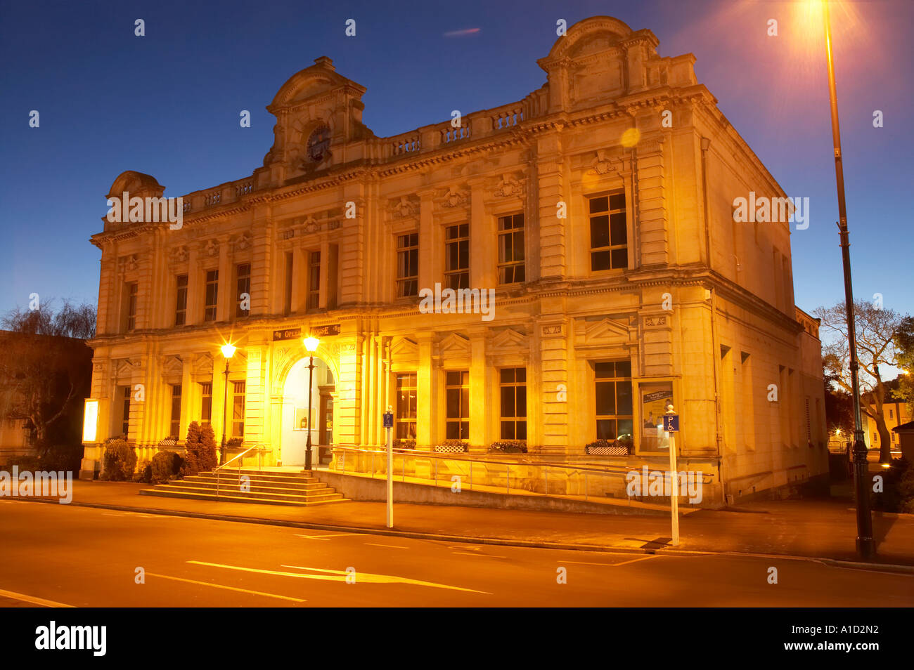 Historic Opera House Oamaru South Island New Zealand Stock Photo Alamy