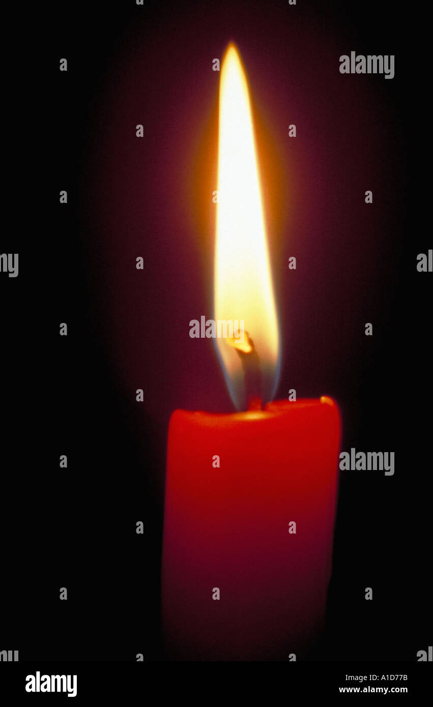 Candlelight in the dark Stock Photo Alamy
