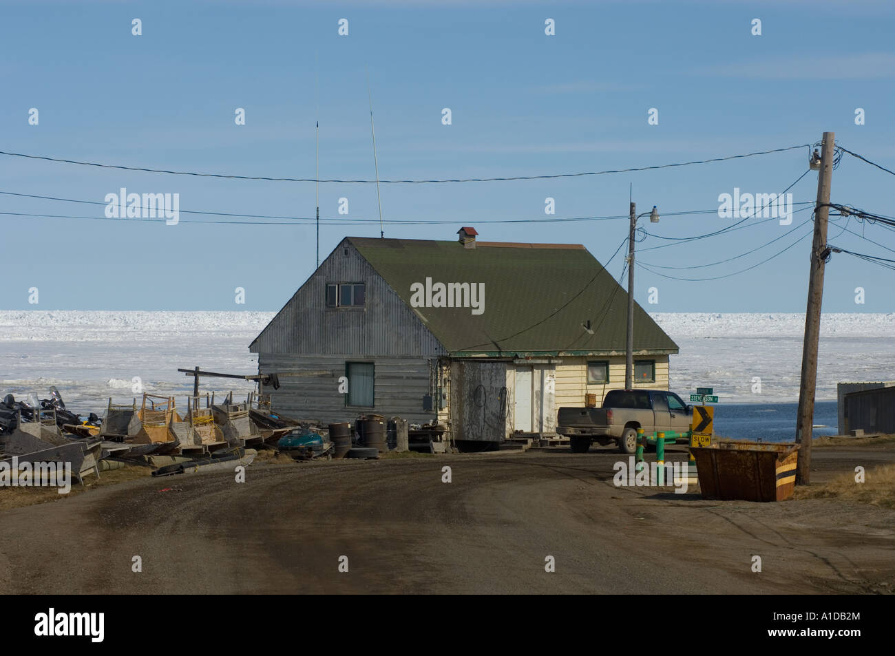 Barrow alaska house hires stock photography and images Alamy