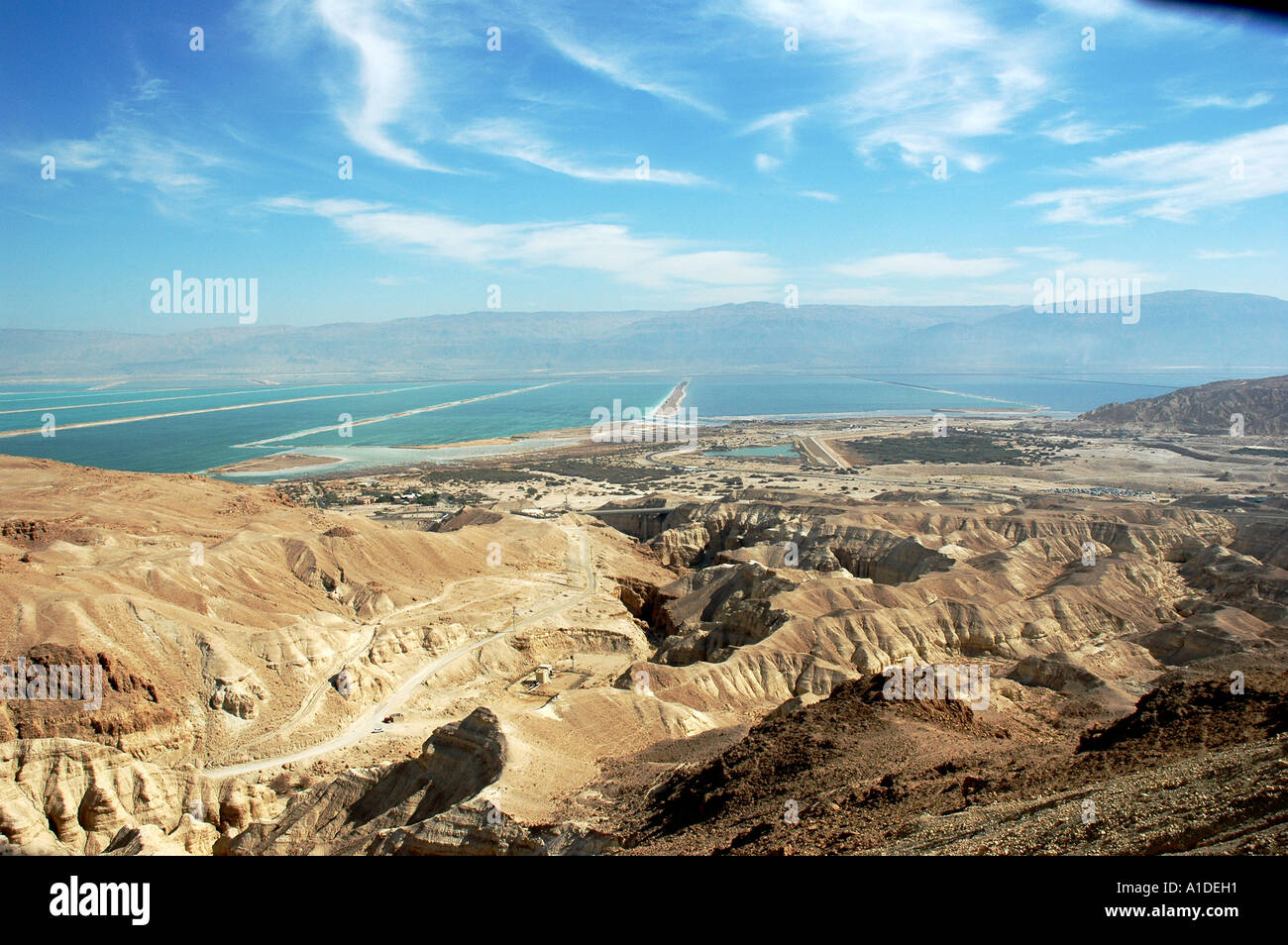 Judea desert Eastern Israel Stock Photo