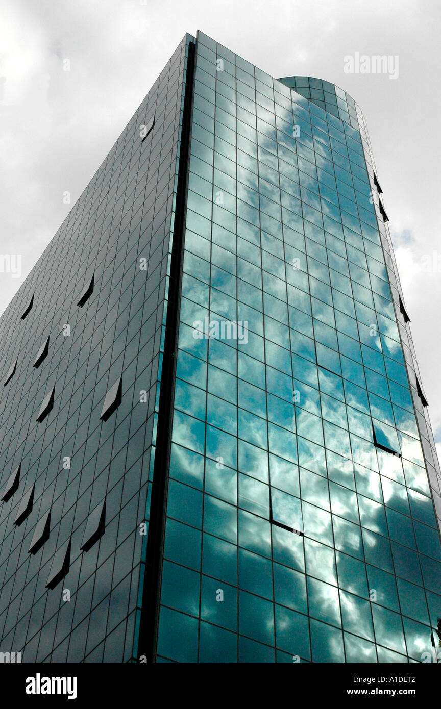 Modern High rise building in Rothschild Boulevard Tel Aviv Israel Stock ...