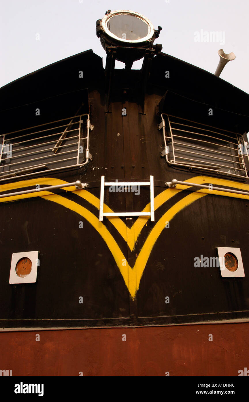 Indian Train Stock Photo