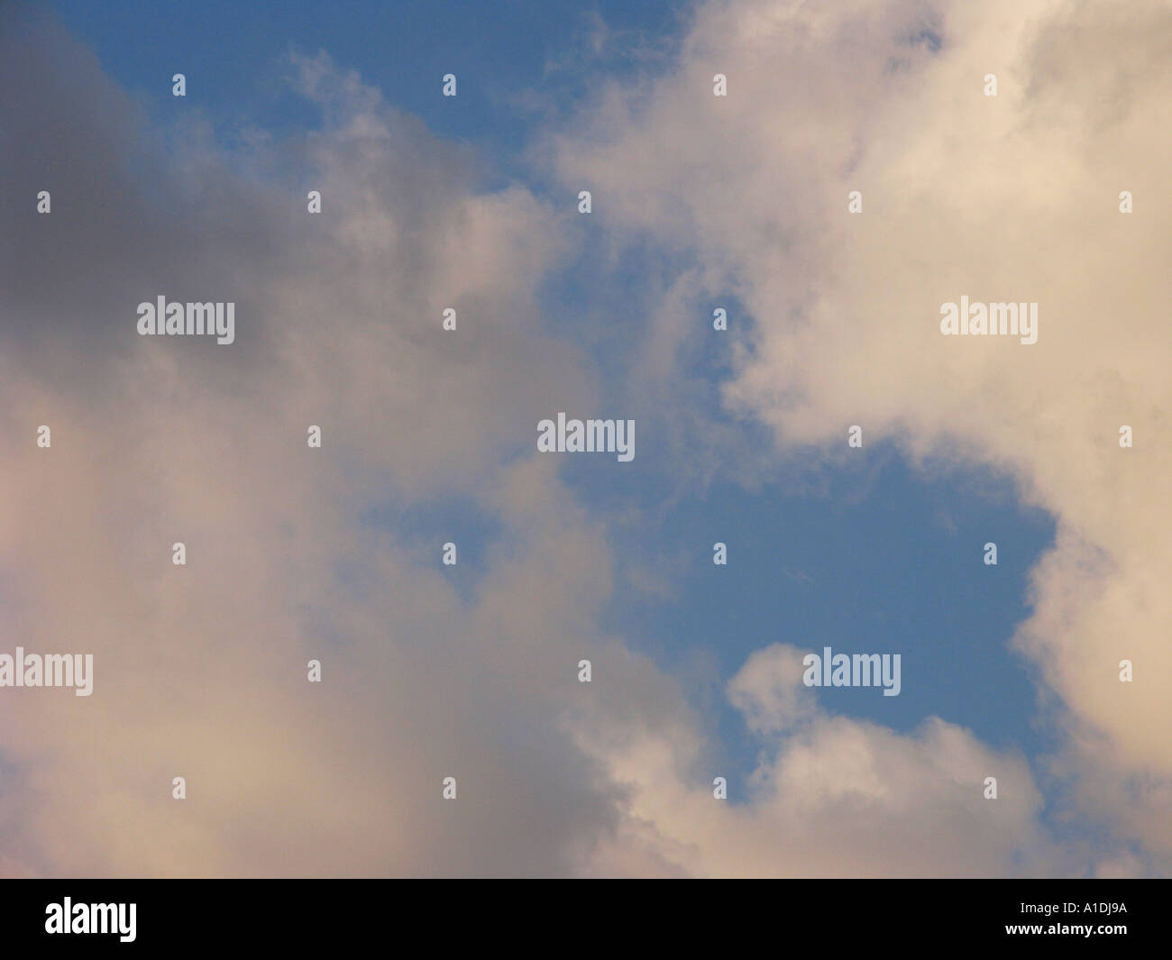 Cloud formation Stock Photo