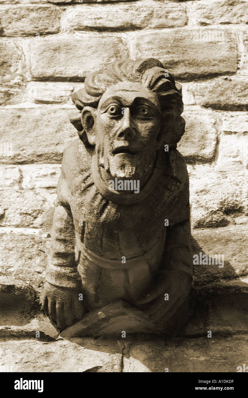 Gargoyle at Saint Bartholomews Parish Church Whitworth Rochdale UK