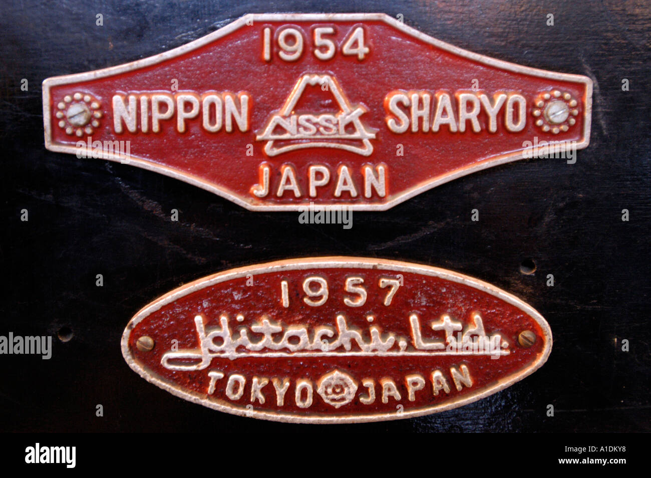 Antique railway signs hi-res stock photography and images - Alamy