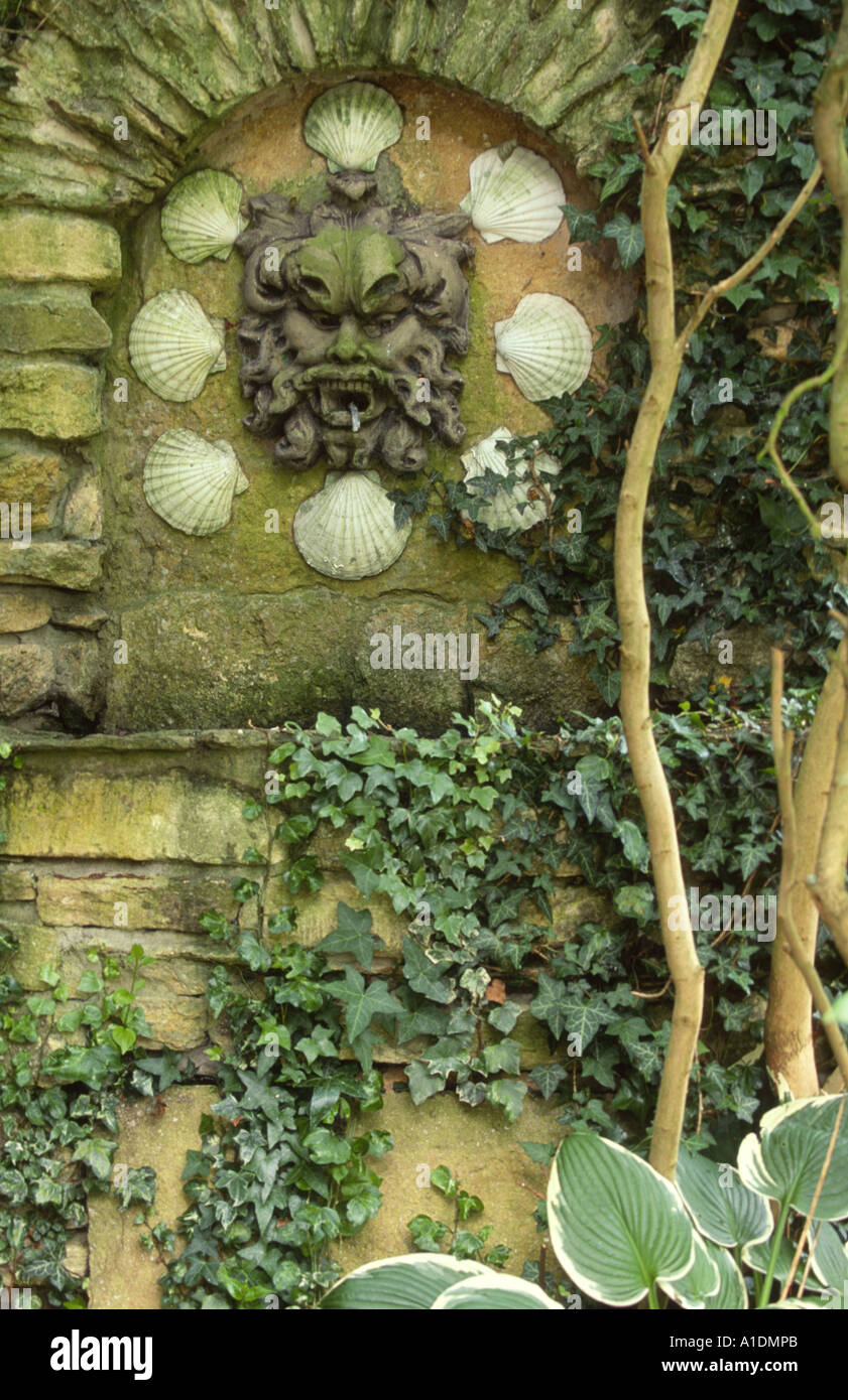 grotto made of shells Stock Photo Alamy