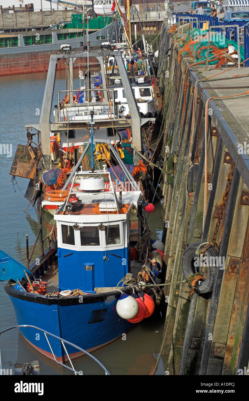 Fishing Boat In Whitstable In Kent, England Stock Photo - Alamy