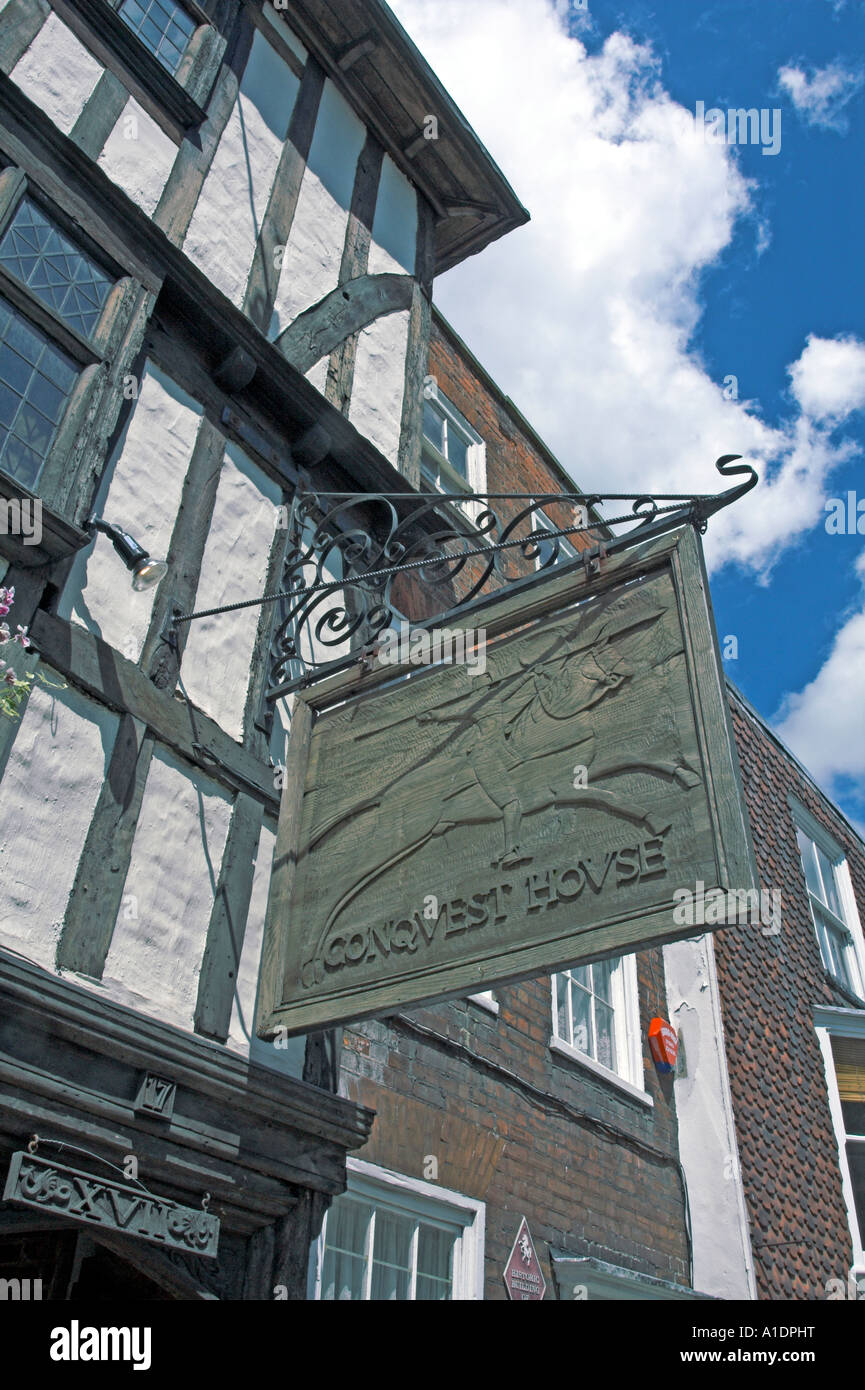 Conquest House In Canterbury, Kent Stock Photo Alamy