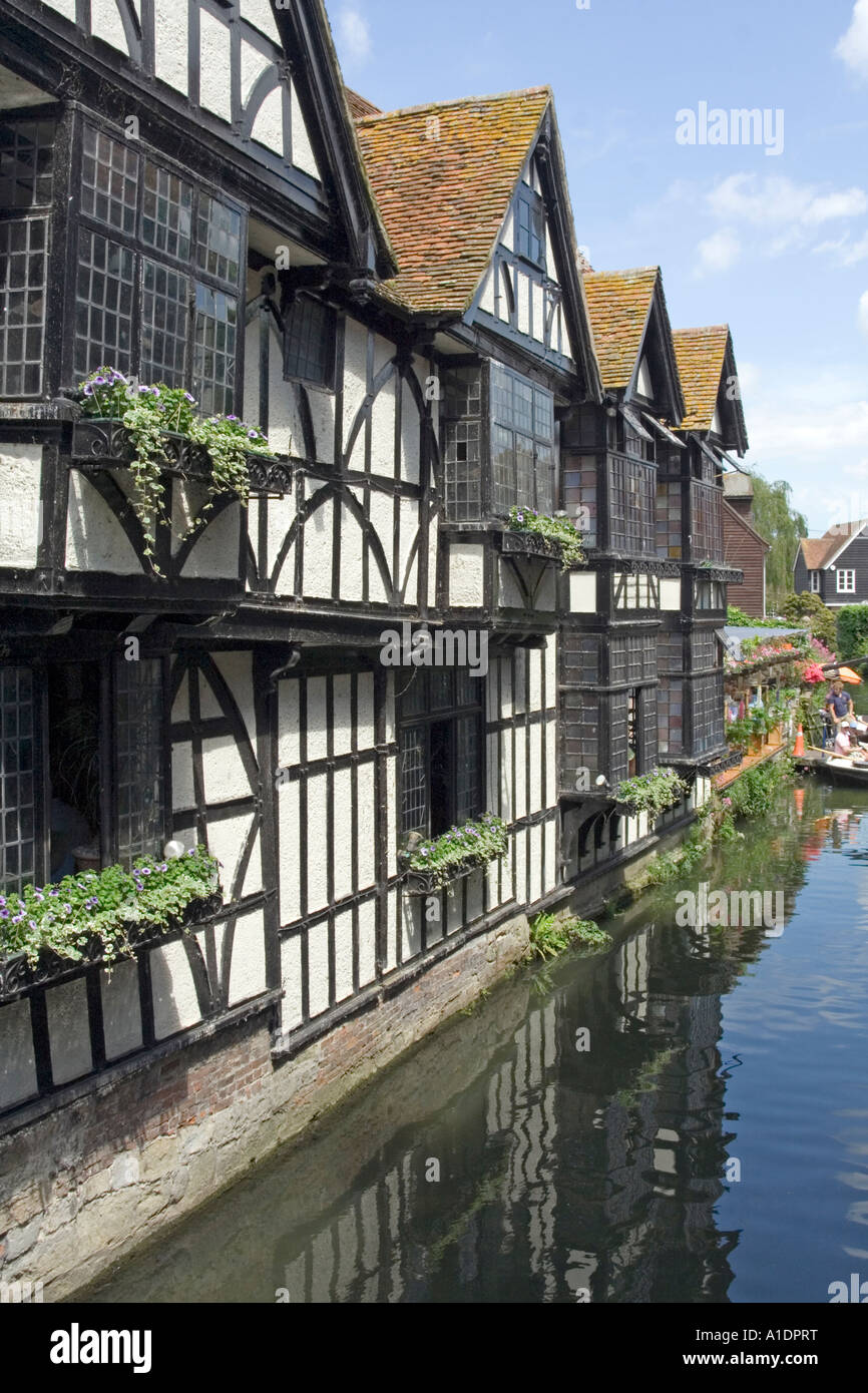 The Old Weaver's House In  Canterbury, England Stock Photo