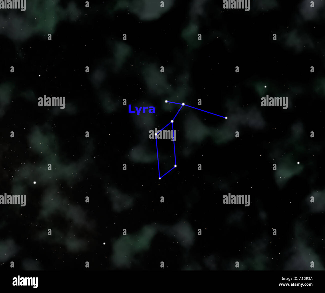 Lyra Constellation, Star Map & Facts