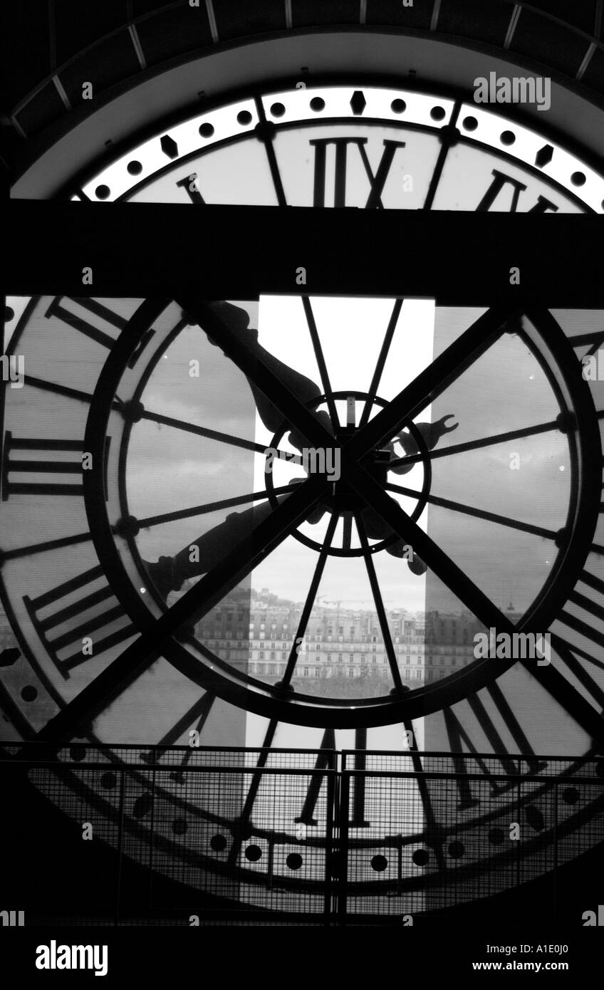 Musee d Orsay Paris France Europe Stock Photo