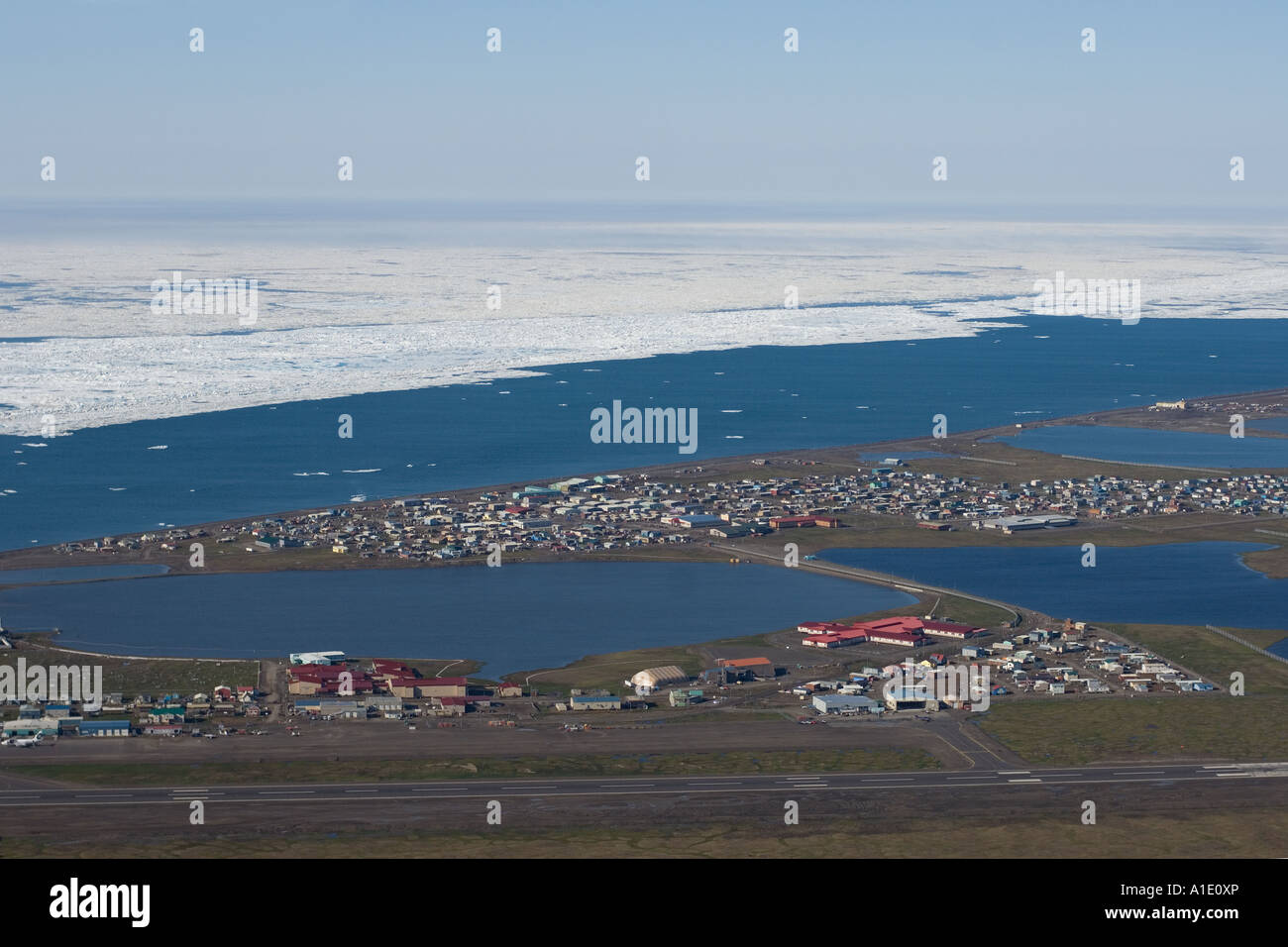 Barrow alaska aerial hires stock photography and images Alamy