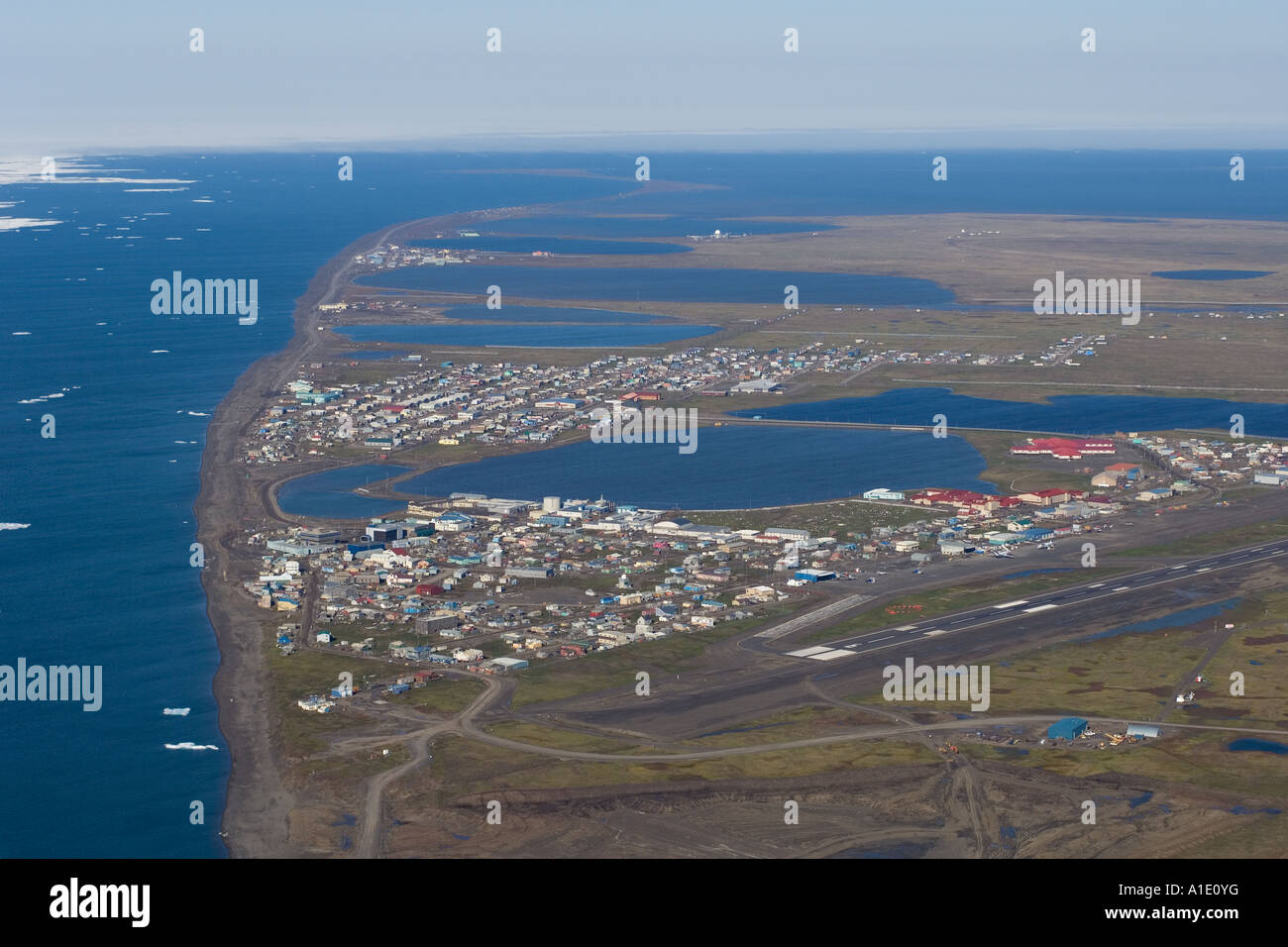 Barrow alaska aerial hi-res stock photography and images - Alamy
