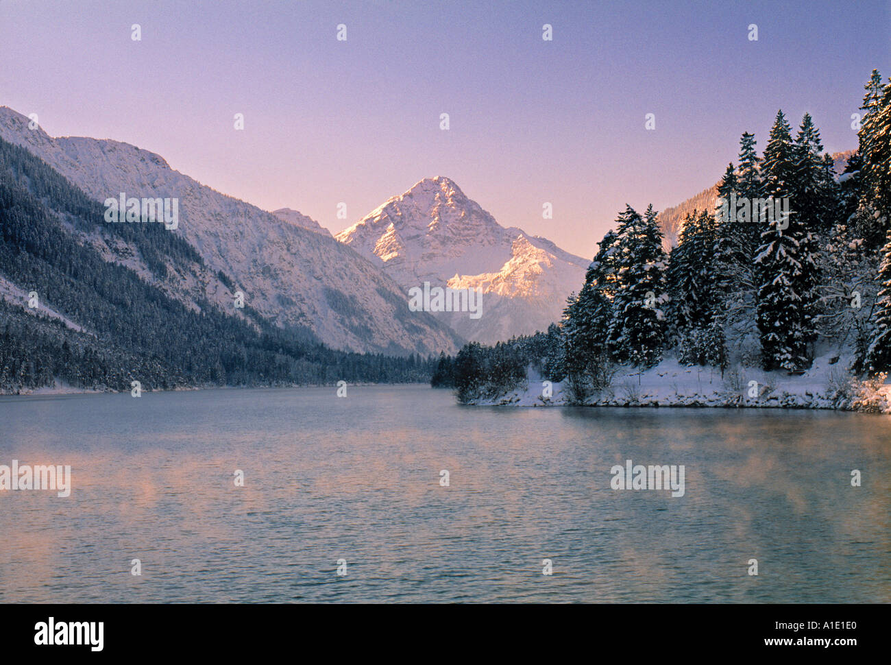 Plansee, Tirol, Austria Stock Photo