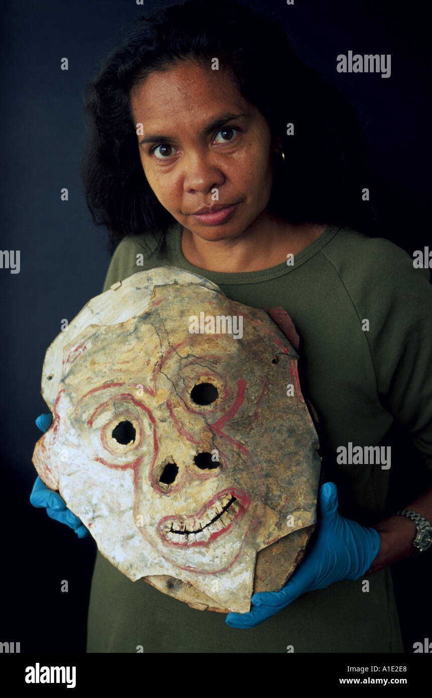 Franchesca Cubillo anthropologist Curator at South Australian Museum Adelaide  Stock Photo