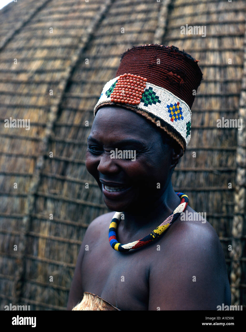 Zulu woman Stock Photo