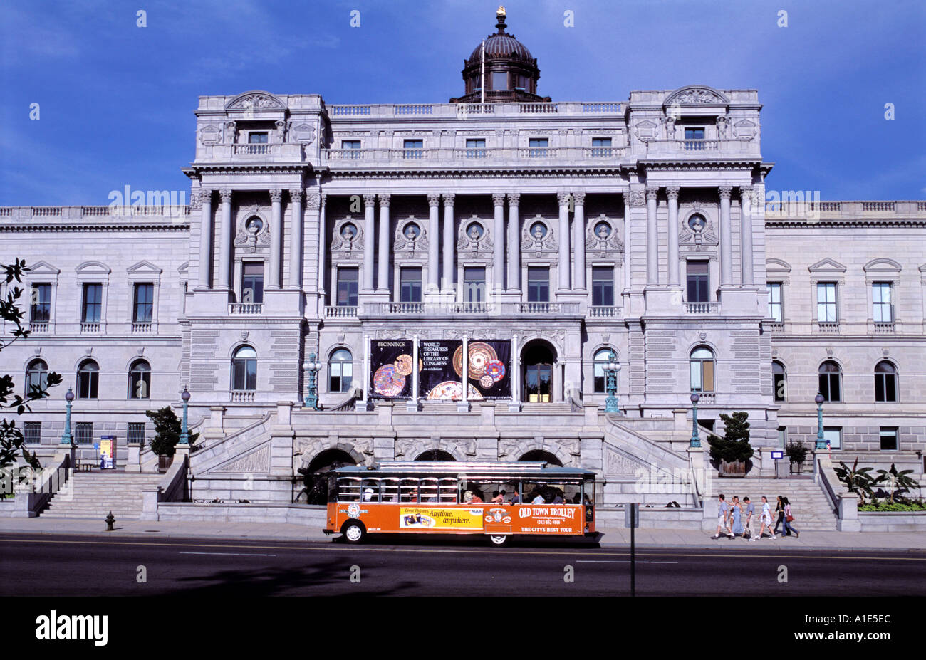 U.S. Library of Congress. Washington D.C. Stock Photo