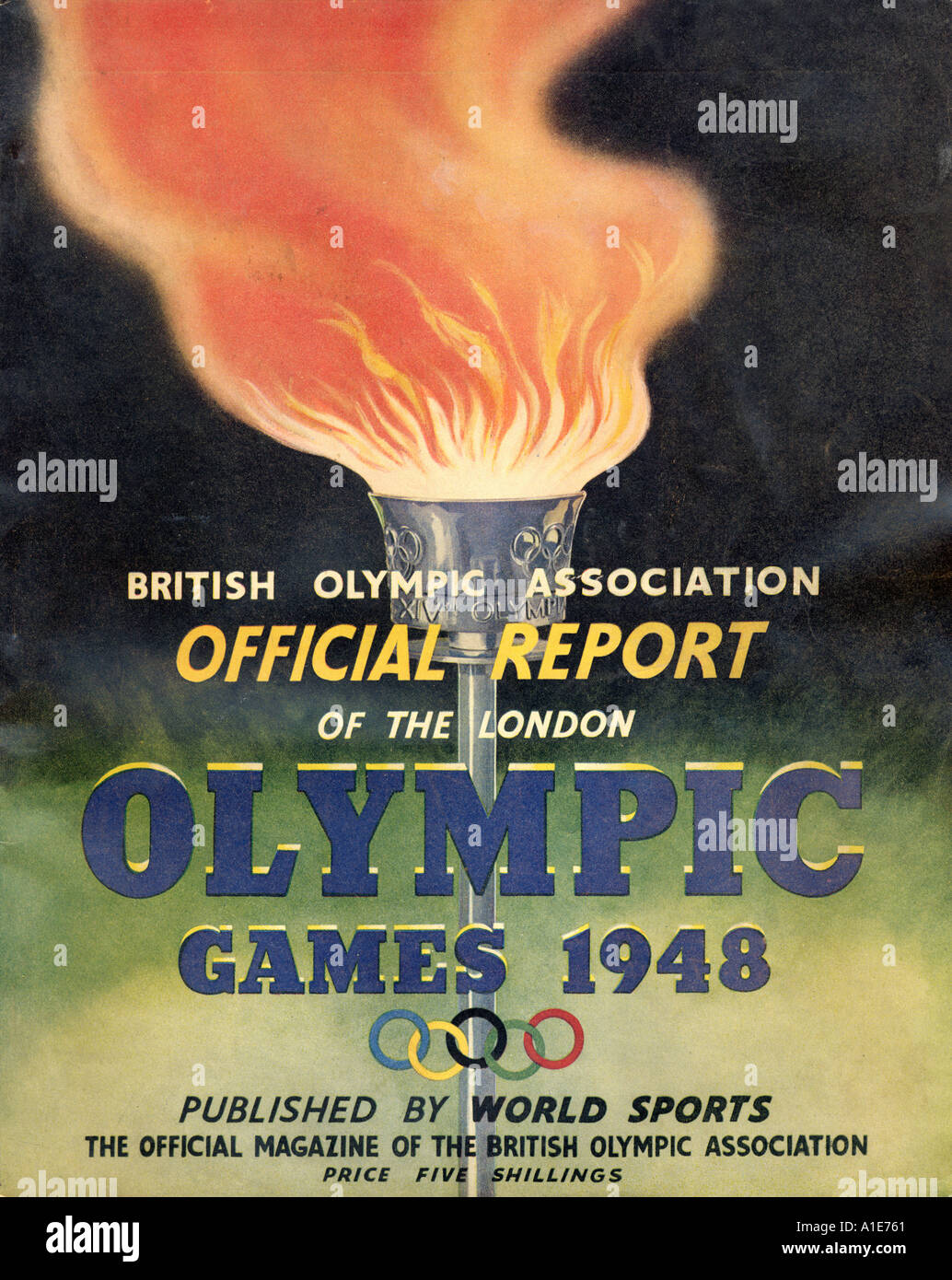 London Olympics Poster Stock Photo - Alamy