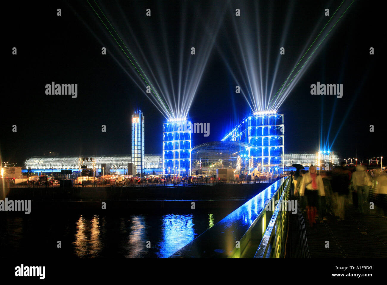 central station opening ceremony in Berlin, Germany, Berlin Stock Photo