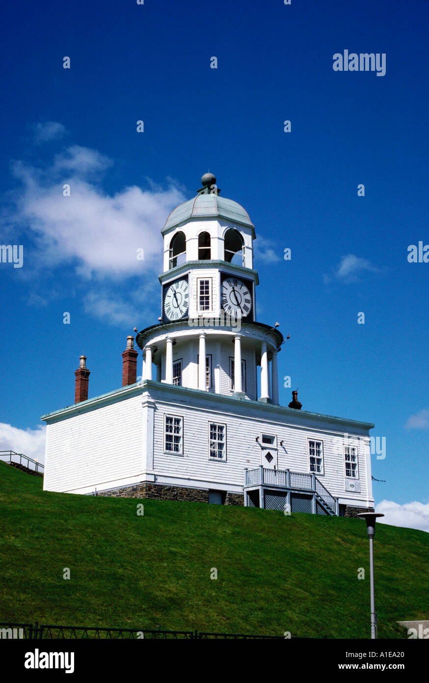 Citadel clock Halifax Nova Scotia extensive collection of Nova Scotia images available  Stock Photo