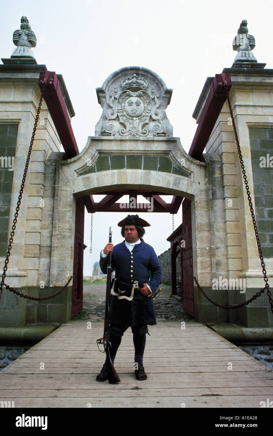 Fortress of Louisbourg NS Stock Photo Alamy