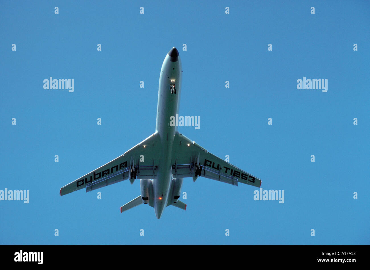 Jet plane taking off Stock Photo Alamy